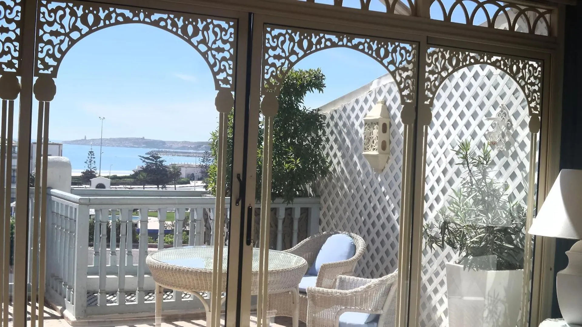 דירה אסאוירה Appartement Saphir Dans La Medina Avec Vue Mer Et Terrasse
